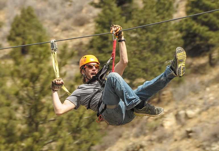 Idaho Springs Clear Creek 8Line Zipline GetYourGuide