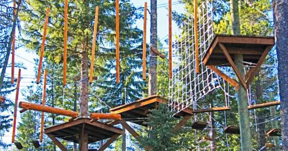 Idaho Springs SkyTrek Aerial Challenge Course Ticket GetYourGuide