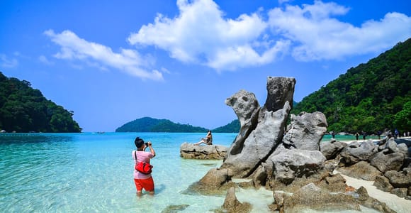 Phuket/Khao Lak: Speedboat Snorkeling Trip to Surin Islands