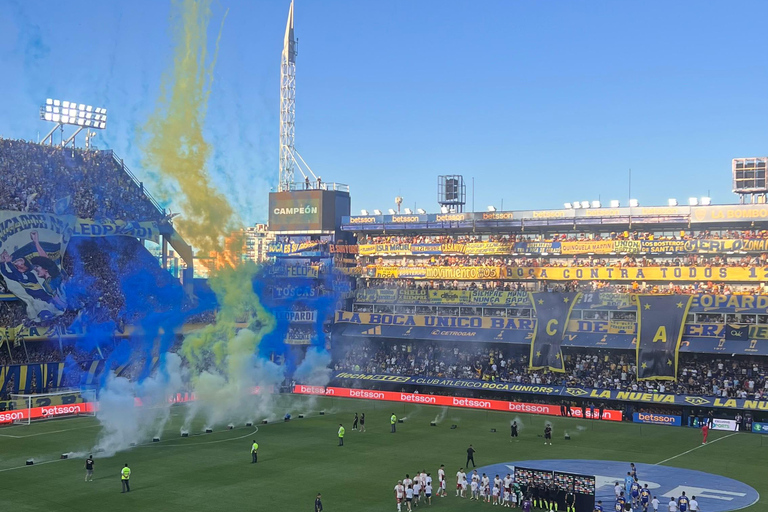 Tickets for the Boca Juniors game at La Bombonera