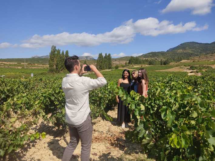Van Pamplona of Logroño: dagtrip naar Rioja-wijngaarden met proeverij