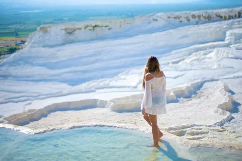 From Marmaris: Pamukkale Cotton Castle & Hierapolis Day Trip