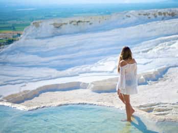 From Marmaris: Pamukkale Cotton Castle & Hierapolis Day Trip