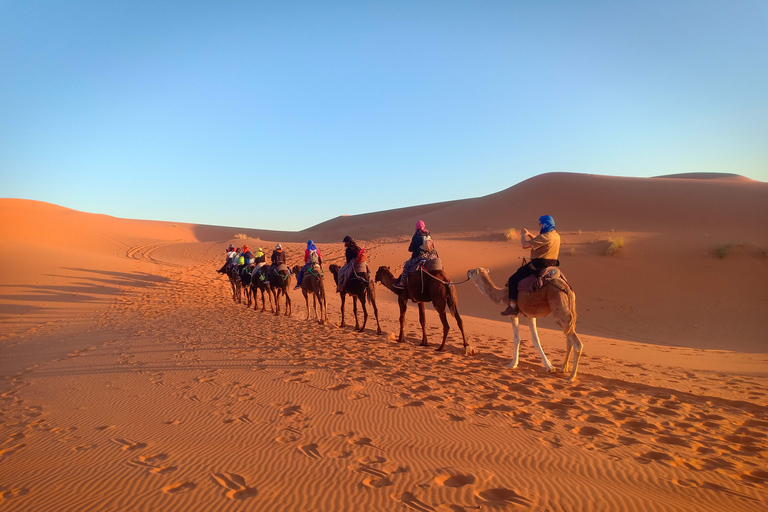 Da Marrakech: Escursione di 3 giorni a Fes attraverso il deserto di Merzouga