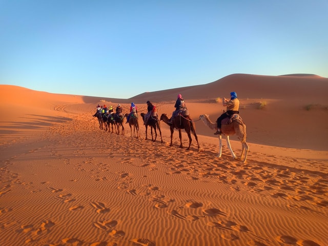 4 days Desert tour from Marrakech to Merzouga Erg chebbi