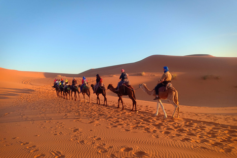 Excursão de 4 dias no deserto de Marrakech a Merzouga Erg chebbi