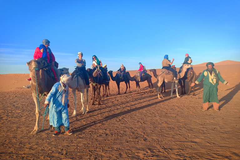 Excursão de 4 dias no deserto de Marrakech a Merzouga Erg chebbi