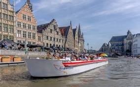 Ghent: Hop on hop off Water-Tramway