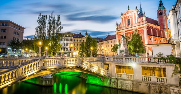 Ab Zagreb: Bleder See & Ljubljana – private Tagestour