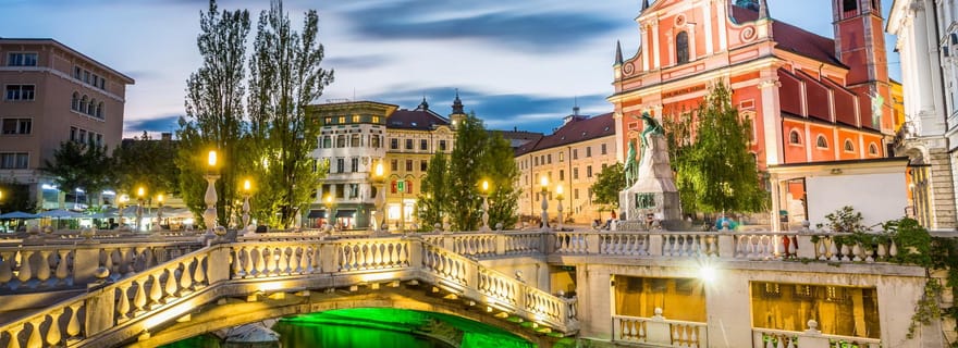 Depuis Zagreb : Excursion privée d'une journée au lac de Bled et à Ljubljana