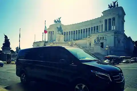 Roma: Traslado al aeropuerto privado al centro de la ciudad