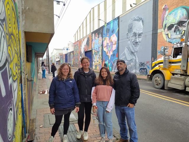 Visit Bogotá Graffiti District Guided Tour with Snack in Bogota