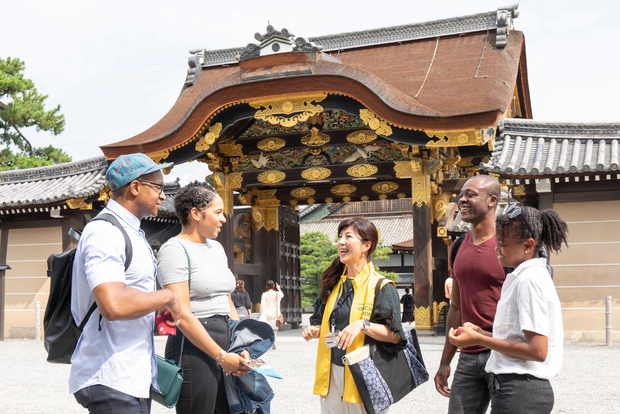 Quioto: Castelo Nijo-jo e visita guiada ao Palácio Ninomaru