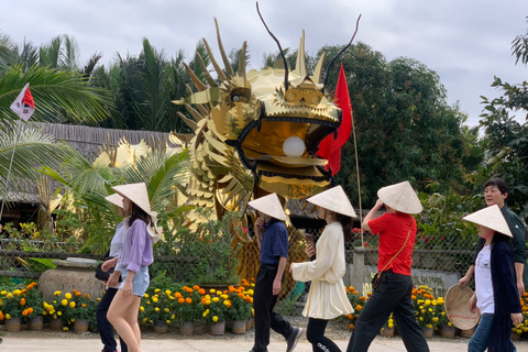 Ab Hoi An: Markttour, Korbbootsfahrt und Kochkurs