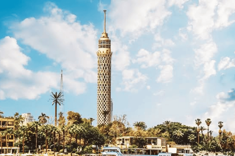 Cairo: Excursão privada de um dia ao Palácio Manial e à Torre do CairoTour guiado com traslados, guia de turismo, almoço e entrada