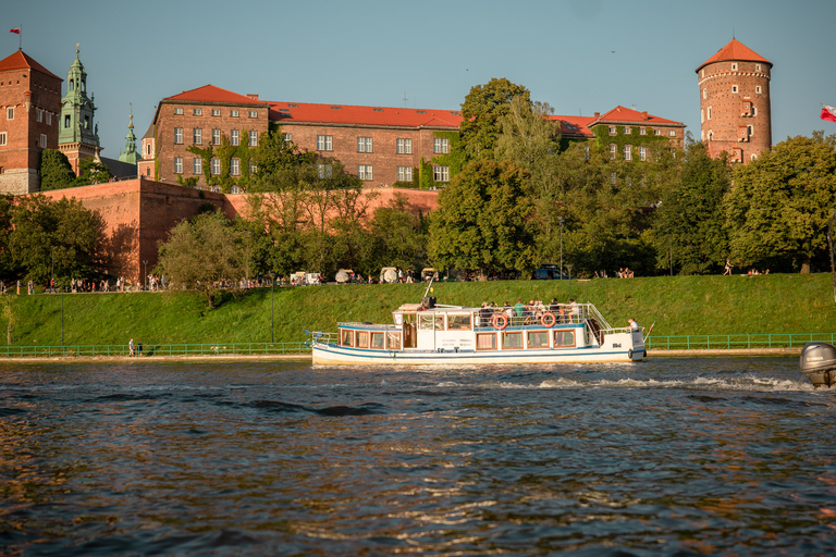 Cracovia: Crociera turistica sul fiume VistolaTour in barca di 30 minuti