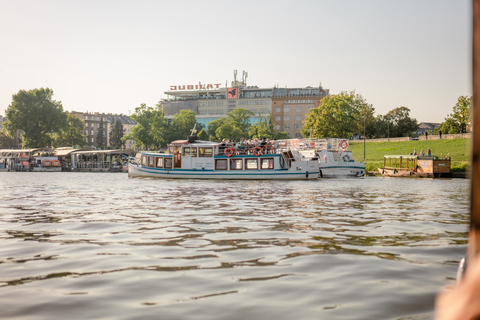 Cracovia: Crociera turistica sul fiume VistolaTour in barca di 30 minuti