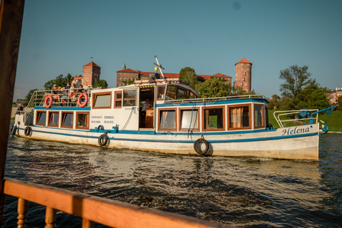 Cracovia: Crociera turistica sul fiume VistolaTour in barca di 30 minuti