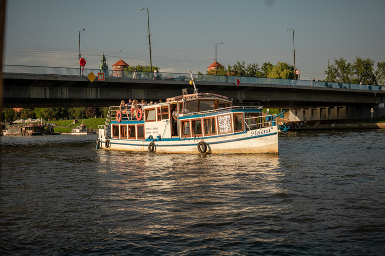 Cracovia: Crociera turistica sul fiume VistolaTour in barca di 30 minuti