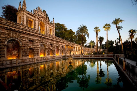 Sevilla: Alcázar & Kathedrale Führung + Fluss-Stadtrundfahrt