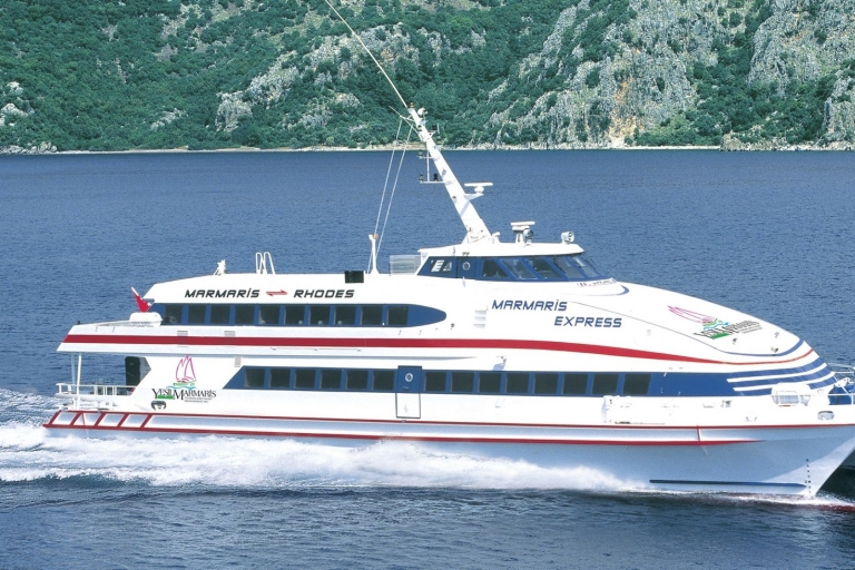 Au départ de Marmaris : Ferry aller-retour pour Rhodes avec transfert à l'hôtel
