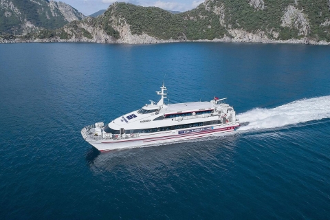 Vanuit Marmaris: retourveerboot naar Rhodos met hoteltransfer