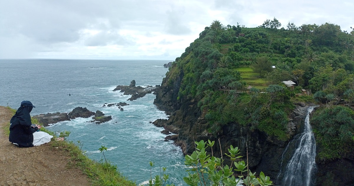 From Yogyakarta Pengilon Hill Waterfall And Hidden Beaches Getyourguide