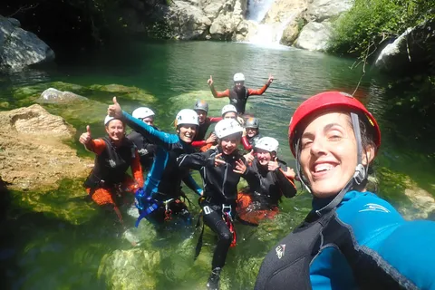 Canyoning selvagem na Serra de las Nieves, Málaga