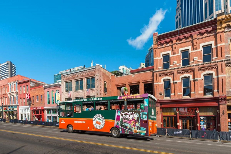 Nashville: Hop-on Hop-off Trolley Tour Hop-on Hop-off Trolley Tour: 2-Day Option