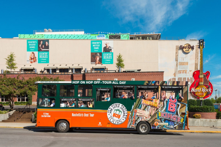 Nashville: Hop-on Hop-off Trolley Tour Hop-on Hop-off Trolley Tour: 2-Day Option