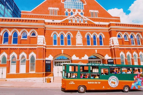 Nashville: Hop-on Hop-off Trolley Tour Hop-on Hop-off Trolley Tour: 1-Day Option