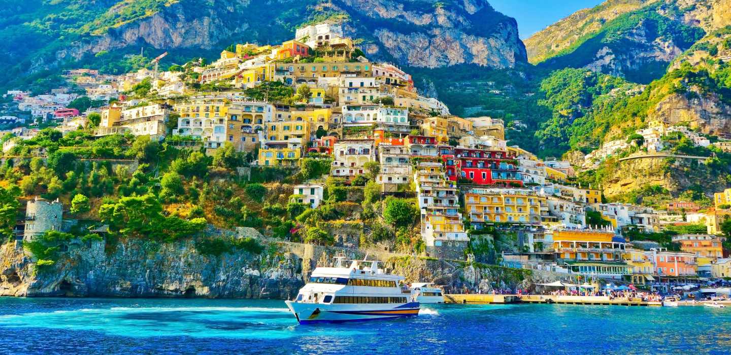 Rom: Amalfiküste und Positano Tagesausflug mit Küstenkreuzfahrt