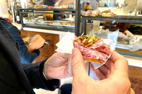 Venedig: Street Food Tour med en lokal guide och provsmakningarGemensam rundtur på engelska