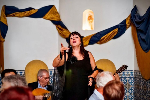 Lisbon: Authentic Fado Show, Dinner and Night Tour