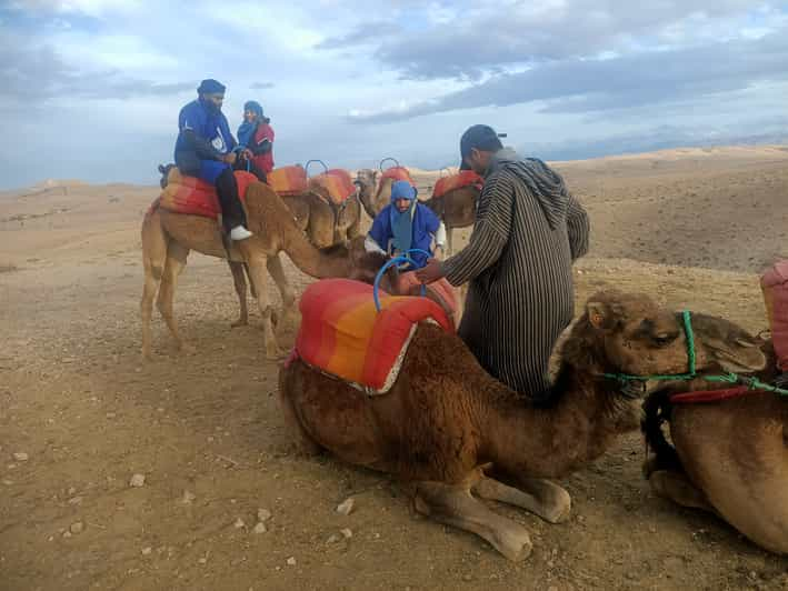 Agafay Desert Quad and Camel Trekking with Dinner randonnée dans le