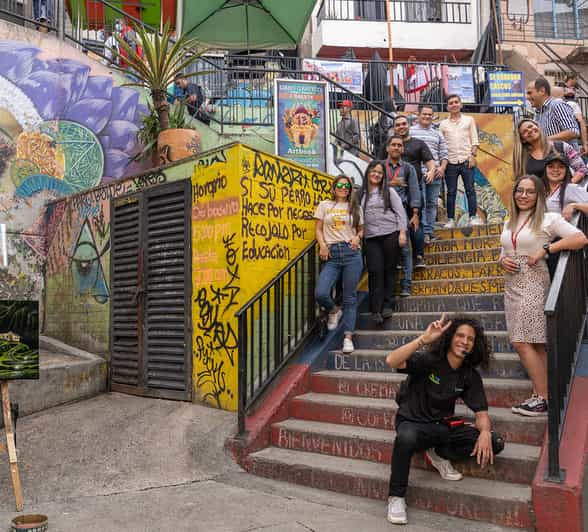 Comuna 13: Graffiti Tour with Tasting, Live Show, & Gallery | GetYourGuide