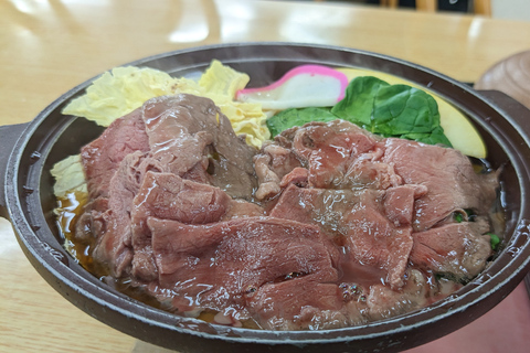 Från Tokyo: Snöapa 1 dagstur med nötkött Sukiyaki Lunch