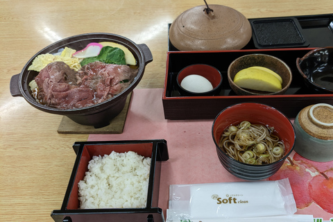 Au départ de Tokyo : Visite d&#039;un jour du singe des neiges avec déjeuner de Sukiyaki de bœuf