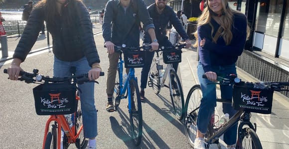 Kyoto: Nachmittags Bambuswald und Affenpark Fahrradtour