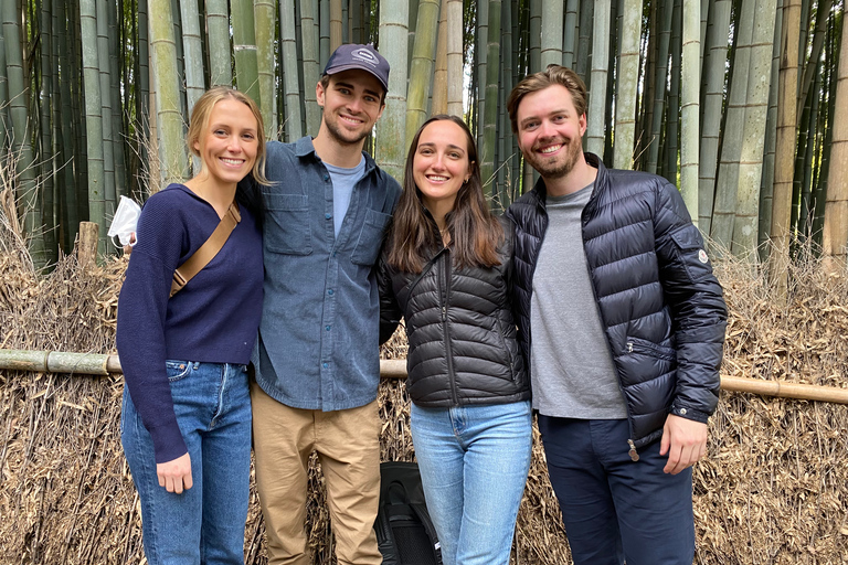 Kyoto: Afternoon Bamboo Forest and Monkey Park Bike Tour