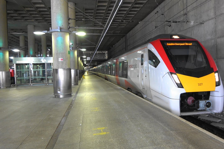 London: Stansted Express Airport Transfer to/from Stratford Roundtrip between Stansted Express Airport and Stratford