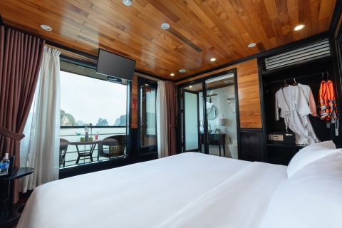 3-Day Halong-Lan Ha Bay 5-Star Cruise & Private Balcony Room 3-Day 5-Star Cruise Halong-Lan Ha Bay & Private Balcony Room