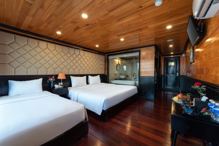 3-Day Halong-Lan Ha Bay 5-Star Cruise & Private Balcony Room 3-Day 5-Star Cruise Halong-Lan Ha Bay & Private Balcony Room