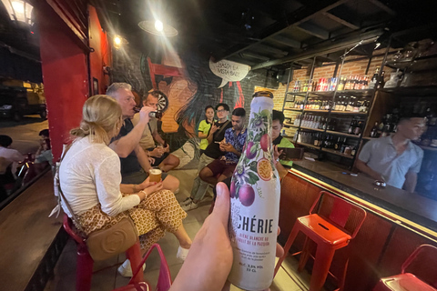 Saigon: Night Craft Beer And Street Food Tour By VespaZones 1, 3, and 5