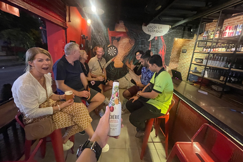 Saigon: Night Craft Beer And Street Food Tour By VespaZones 1, 3, and 5