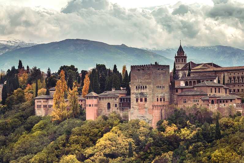 De Málaga: Alhambra e Capela Real com ingressos