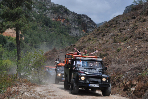 From Alanya: Full-Day Jeep Safari with Lunch and Transfer