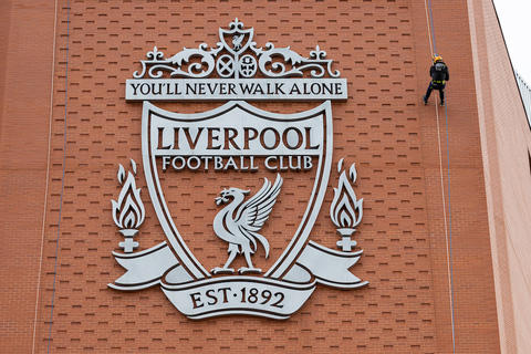 Liverpool: La calata di Anfield e il Museo del Liverpool FCLiverpool: l&#039;Anfield Abseil e il Liverpool FC Museum