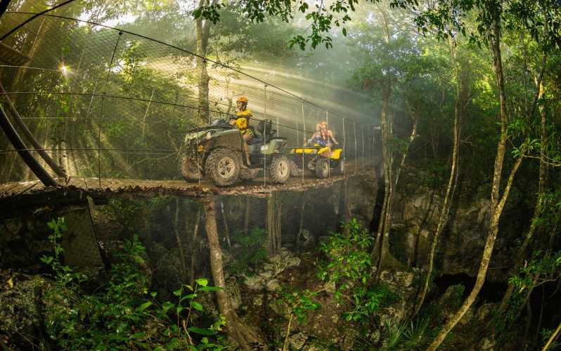 Riviera Maya: Guided ATV Jungle Tour with Lunch
