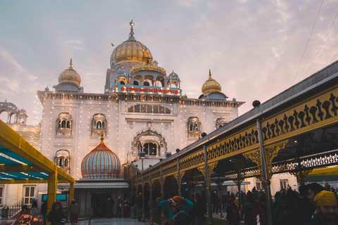 Tour de medio día por los Templos de Delhi con recogida y traslado incluidosTour estándar